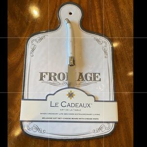 Le Cadeaux Cheeseboard and Laguiole Knife NEW